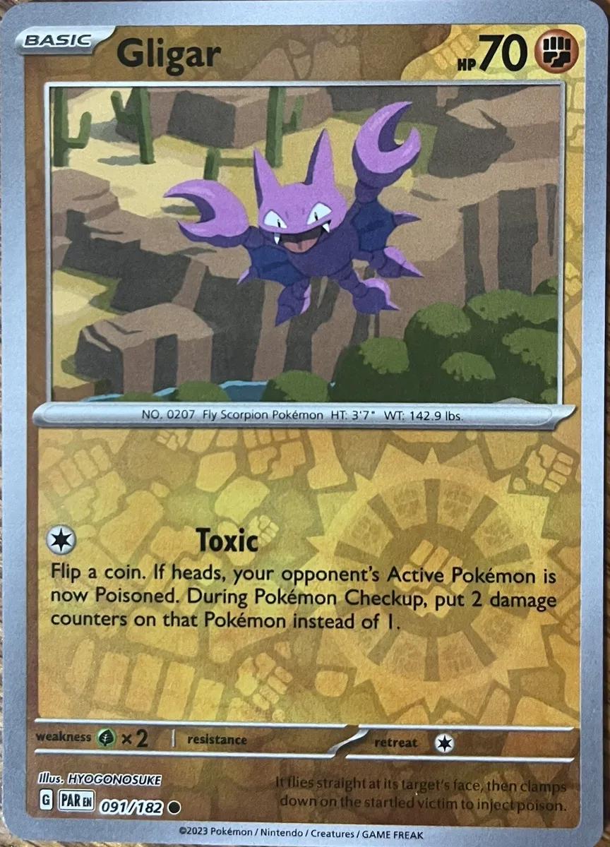 Gligar [PAR - 091/182] Reverse Holofoil