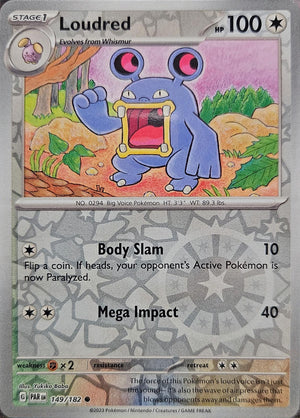 Loudred [PAR - 149/182] Reverse Holofoil