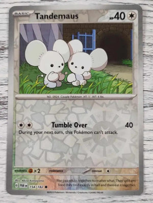 Tandemaus - 154/182 [PAR - 154/182] Reverse Holofoil
