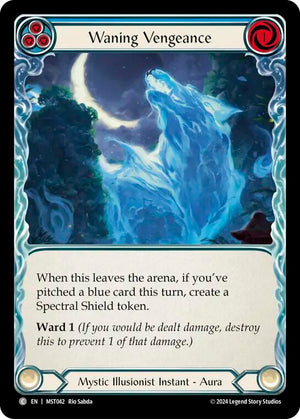 Waning Vengeance (Blue) [MST - MST042]