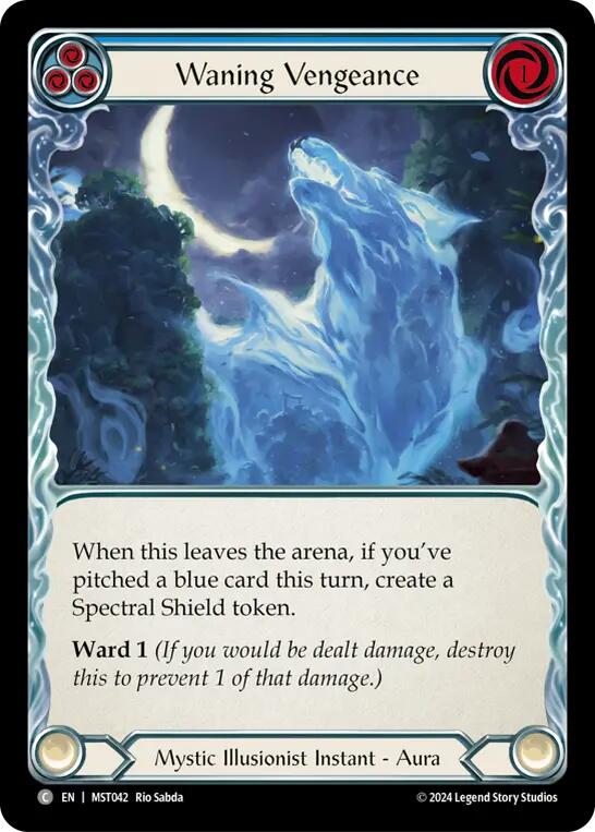 Waning Vengeance (Blue) [MST - MST042]
