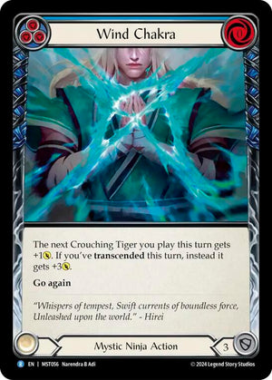 Wind Chakra (Blue) [MST - MST056]