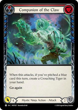 Companion of the Claw (Red) [MST - MST057]