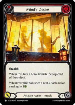 Mind's Desire (Red) [MST - MST124]