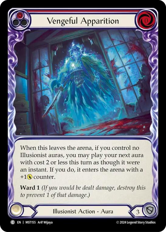 Vengeful Apparition (Red) [MST - MST155]