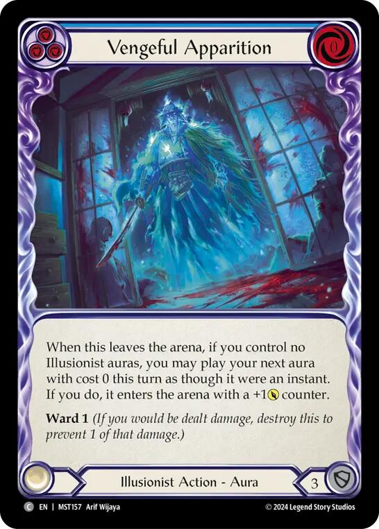 Vengeful Apparition (Blue) [MST - MST157]