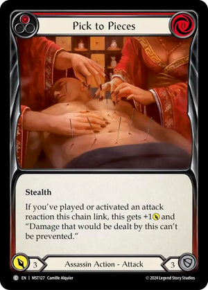 Pick to Pieces (Red) [MST - MST127]