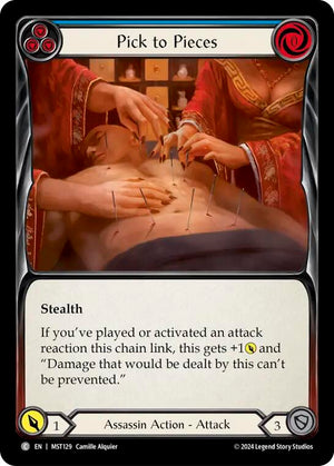 Pick to Pieces (Blue) [MST - MST129]