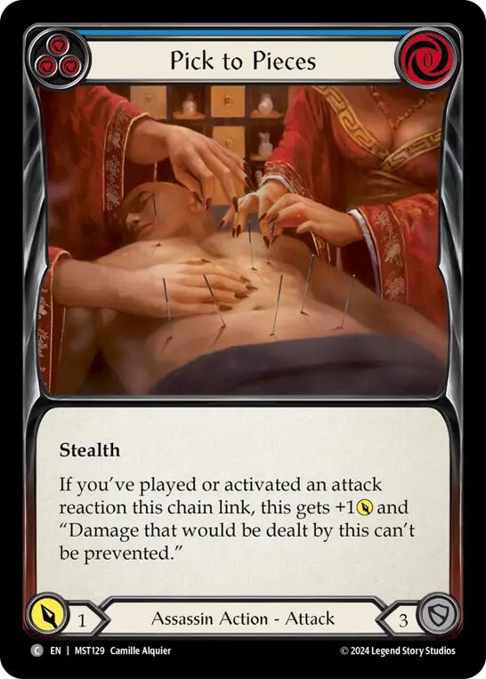 Pick to Pieces (Blue) [MST - MST129]