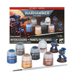 Assault Intercessors + Paints Set