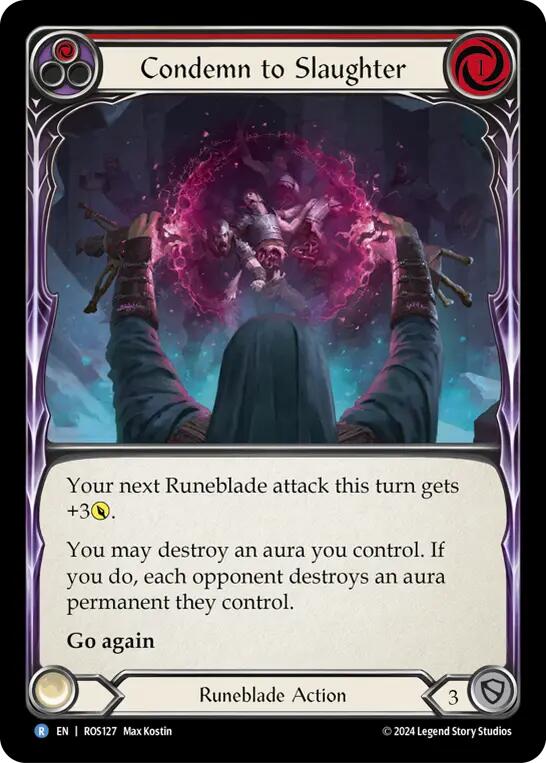 Condemn to Slaughter (Red) [ROS - ROS127]