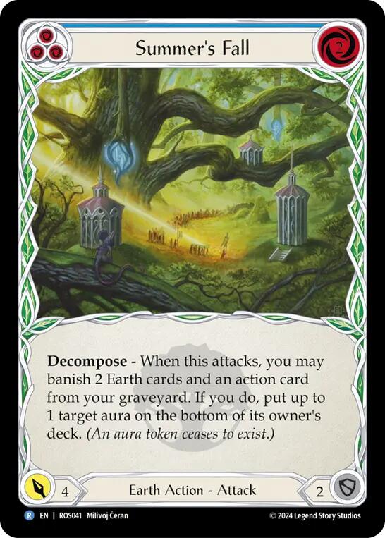 Summer's Fall (Blue) [ROS - ROS041]