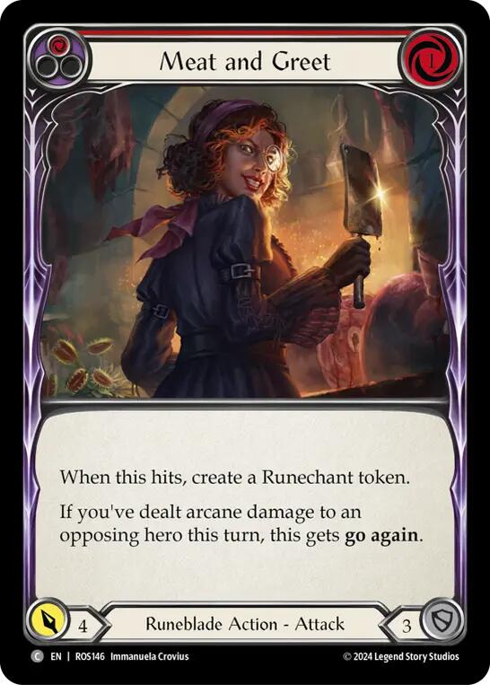 Meat and Greet (Red) [ROS - ROS146]