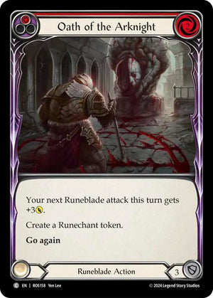Oath of the Arknight (Red) [ROS - ROS158]