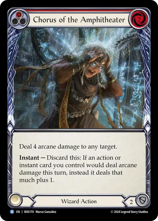 Chorus of the Amphitheater (Red) [ROS - ROS170]