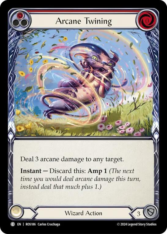 Arcane Twining (Red) [ROS - ROS186]