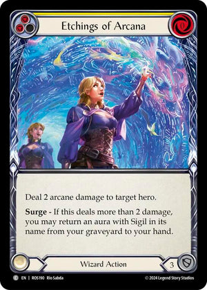 Etchings of Arcana (Yellow) [ROS - ROS190]