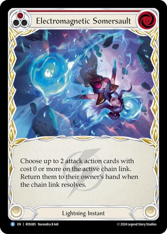 Electromagnetic Somersault (Red) [ROS - ROS085]