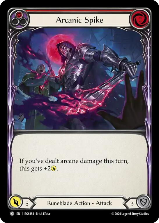 Arcanic Spike (Red) [ROS - ROS134]