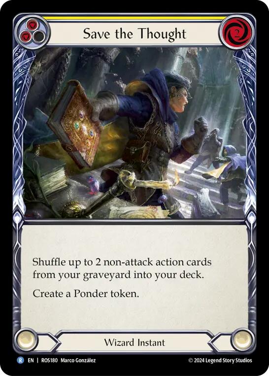 Save the Thought (Yellow) [ROS - ROS180]