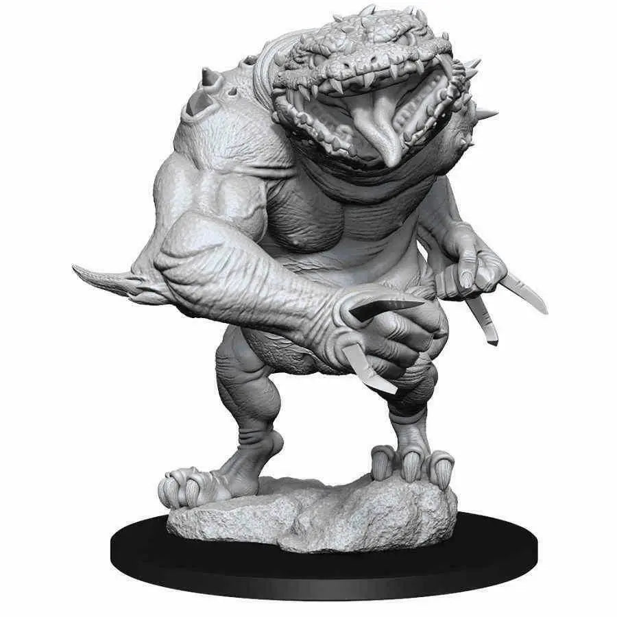 D&D Marvelous Unpainted- Blue Slaad - Wave 12.5