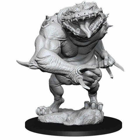 Dungeons & Dragons Marvelous Unpainted- Blue Slaad - Wave 12.5 Wandering Adventures