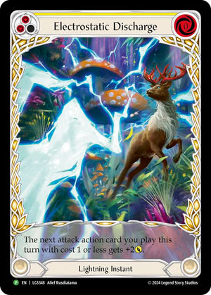 Electrostatic Discharge (Yellow) (Extended Art) - LGS348 [PR - LGS348]