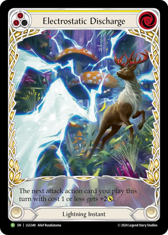 Electrostatic Discharge (Yellow) (Extended Art) - LGS348 [PR - LGS348]