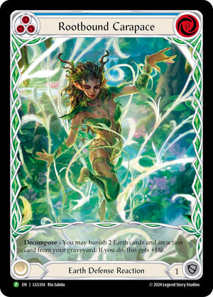 Rootbound Carapace (Blue) (Extended Art) - LGS354 [PR - LGS354]