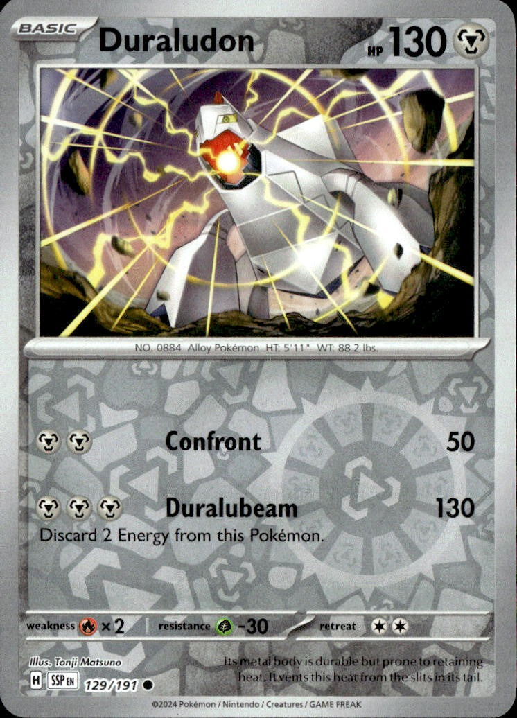 Duraludon [SSP - 129/191] Reverse Holofoil