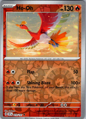 Ho-Oh [SSP - 019/191] Reverse Holofoil