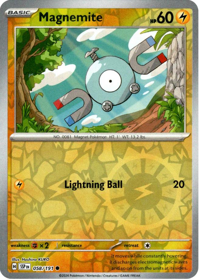 Magnemite [SSP - 058/191] Non- Foil
