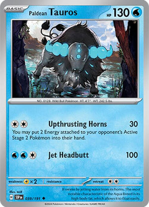 Paldean Tauros - 039/191 [SSP - 039/191]