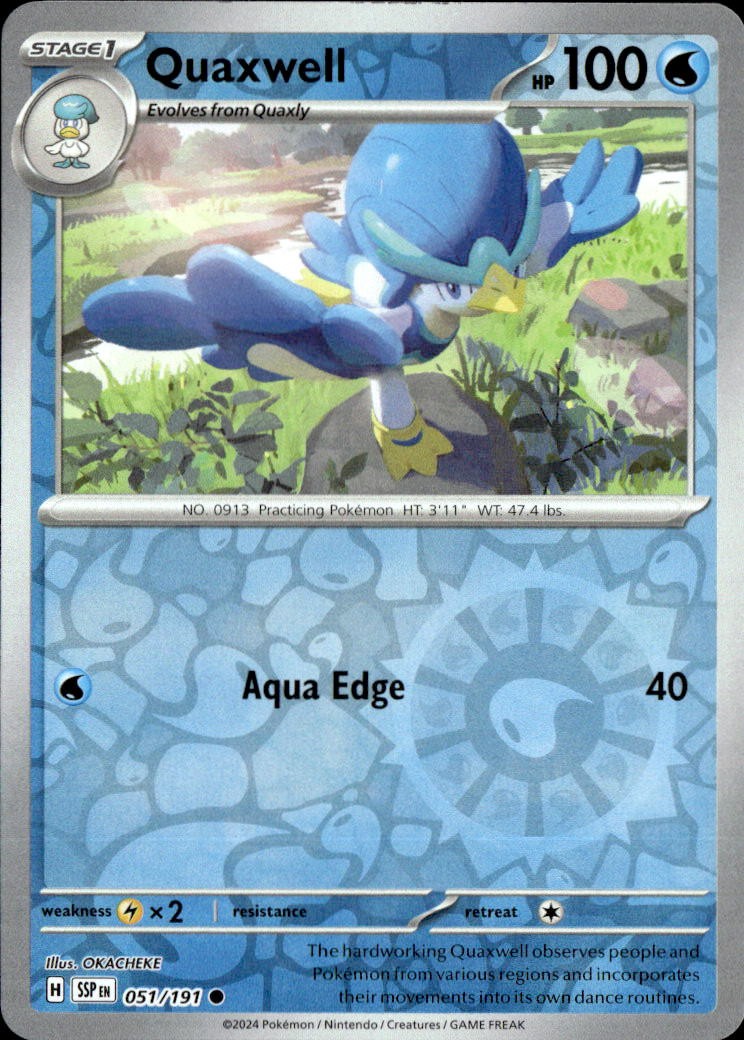 Quaxwell [SSP - 051/191] Reverse Holofoil