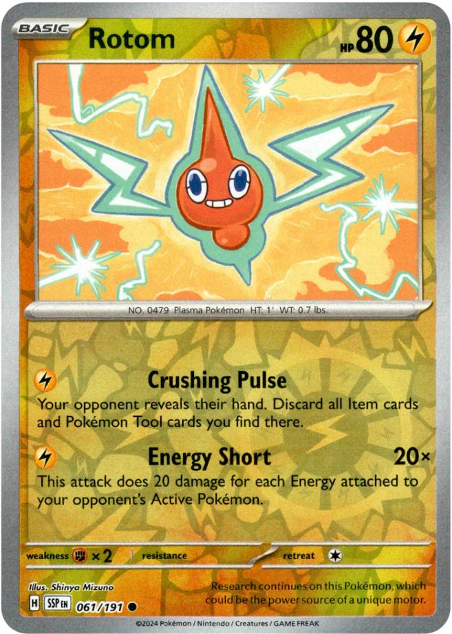 Rotom [SSP - 061/191] Non- Foil