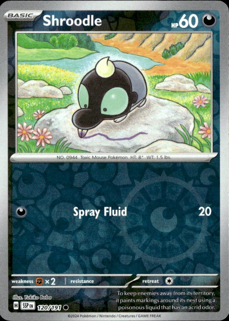 Shroodle [SSP - 120/191] Reverse Holofoil