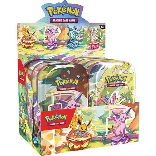 Pokemon TCG: Prismatic Evolutions Mini Tin Display