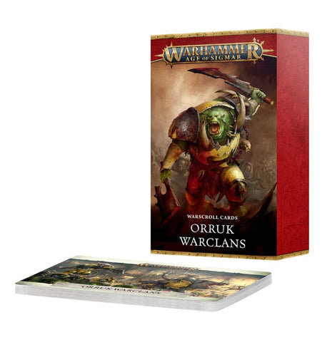 Warscroll Cards: Orruk Warclans Wandering Adventures