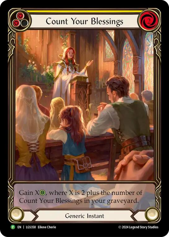 Count Your Blessings (Yellow) - LGS358 [PR - LGS358]