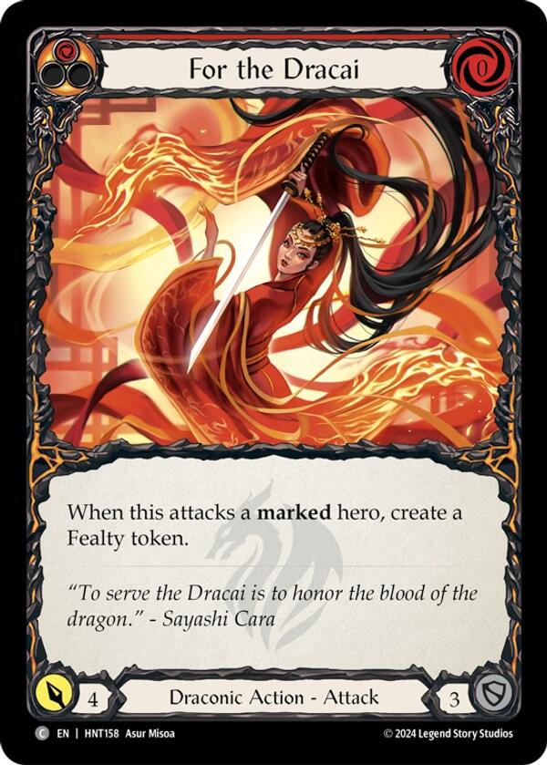 For the Dracai [ - HNT158]