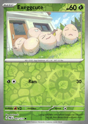 Exeggcute [PRE - 001/131] Reverse Holofoil