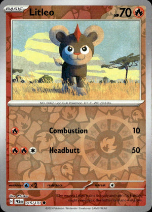 Litleo [PRE - 015/131] Reverse Holofoil