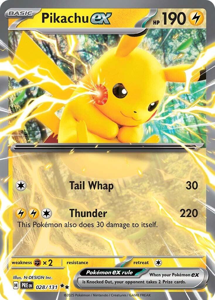 Pikachu ex [PRE - 028/131]