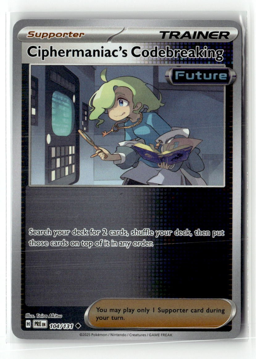 Ciphermaniac's Codebreaking [PRE - 104/131] Reverse Holofoil