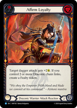 Affirm Loyalty (Red) [ - HNT103]