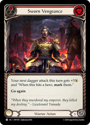 Sworn Vengeance (Red) [ - HNT140]