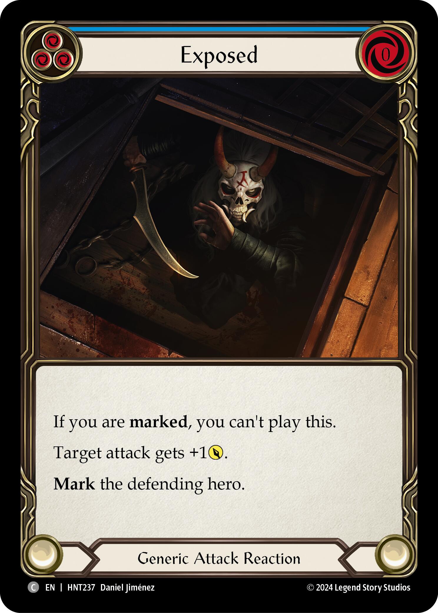 Exposed (Blue) [HNT237]