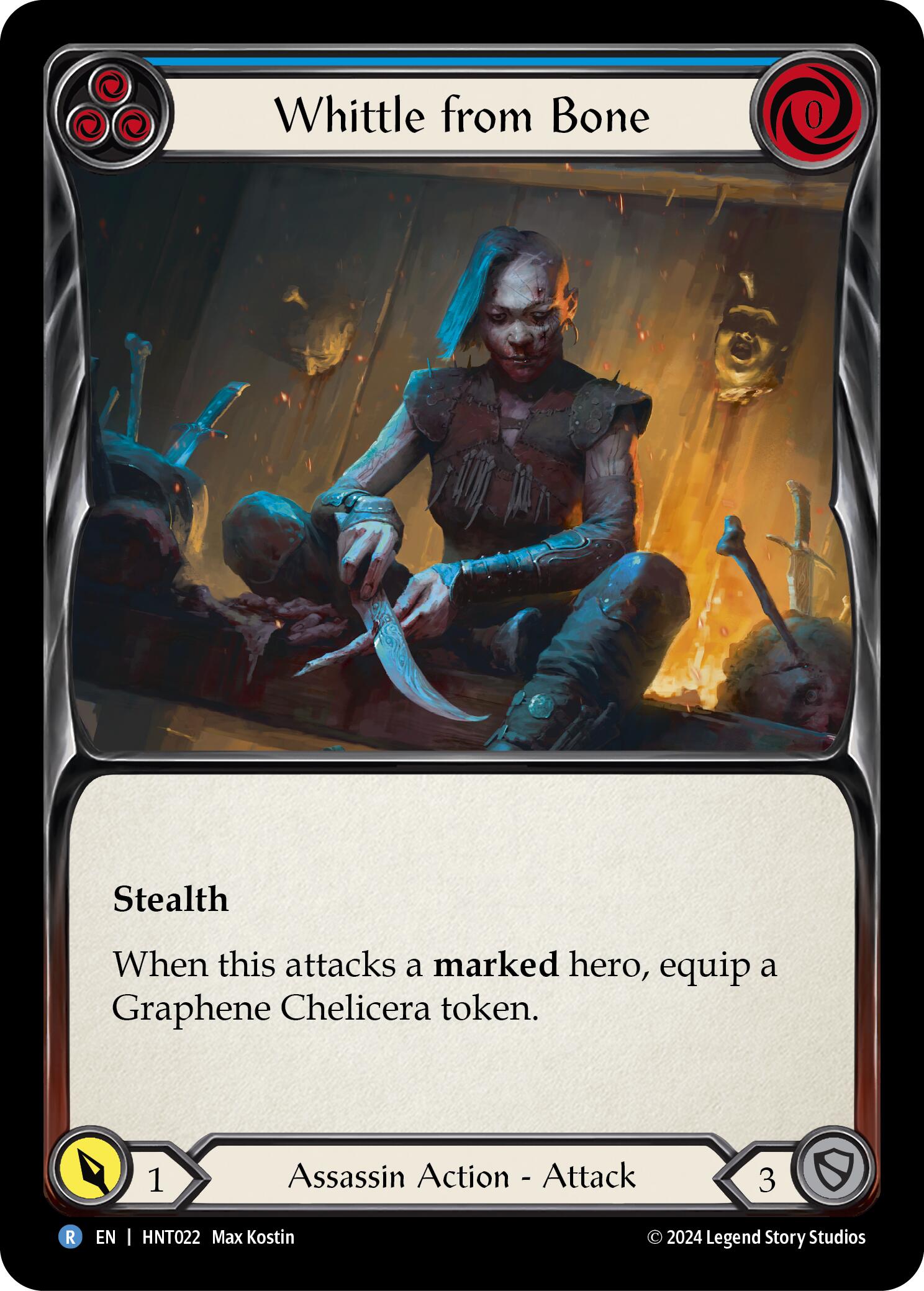 Whittle from Bone (Blue) [HNT022]