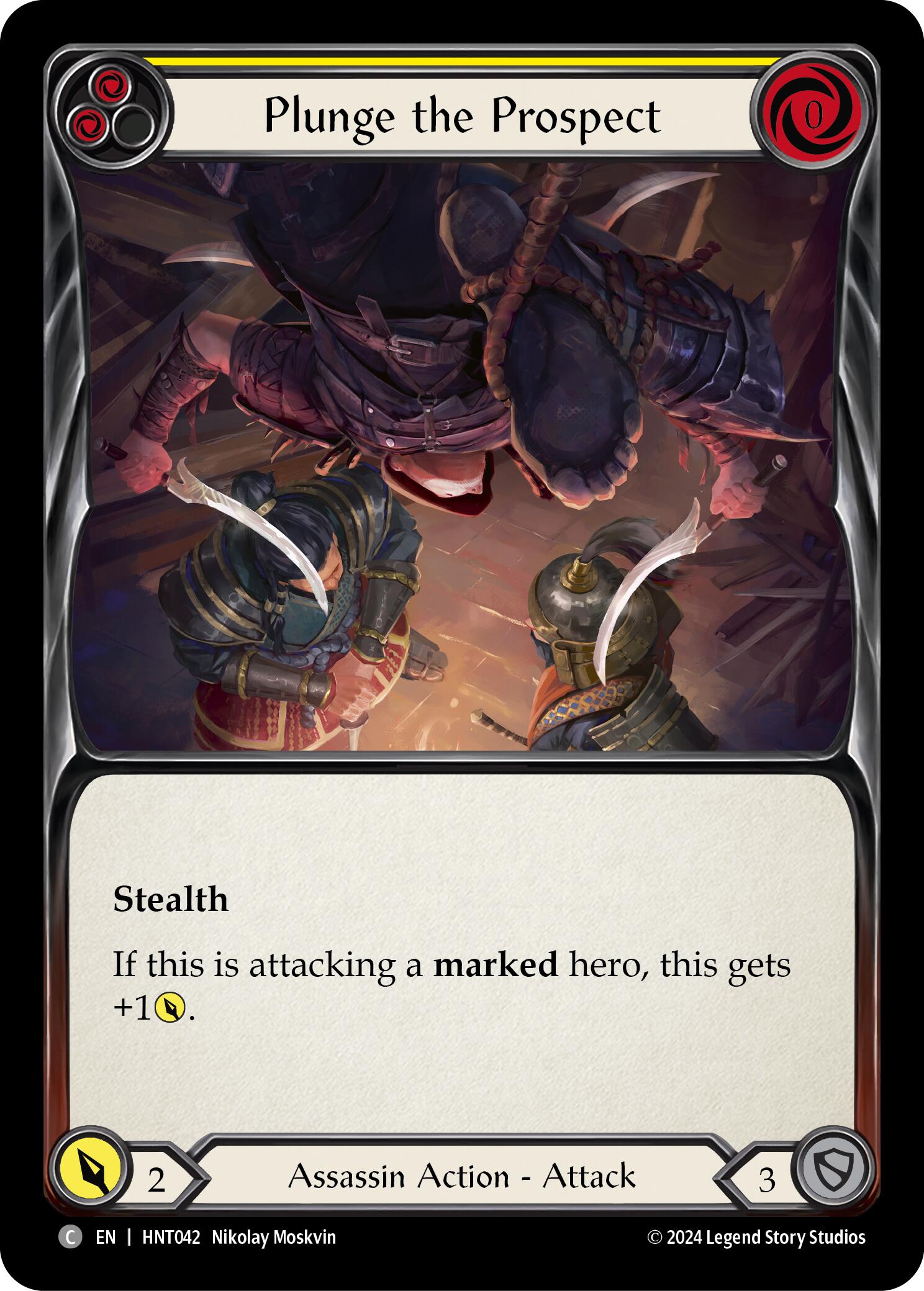 Plunge the Prospect (Yellow) [HNT042]