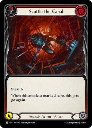 Scuttle the Canal (Red) [HNT047]